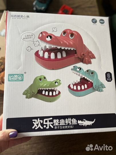 Настольная игра «Безумный крокодил» 5 шт