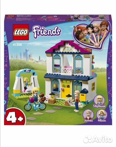 Новый Lego Friends дом Стефани 41398