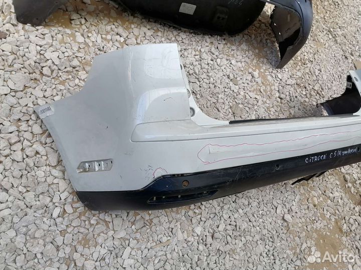 Бампер задний Citroen C5 2 2008-2017