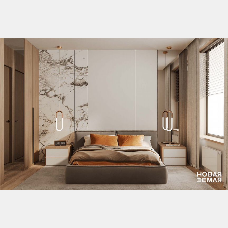 2-к. квартира, 59 м², 8/16 эт.