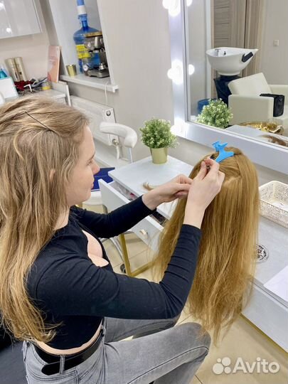 Обучение наращиванию волос и афрркудрям