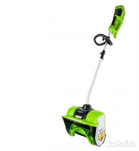 Снегоуборщик аккумуляторный G-MAX 40V greenworks G