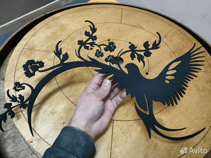 Панно птичка