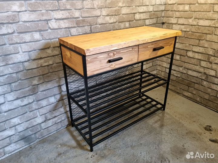 Консоль с ящиками