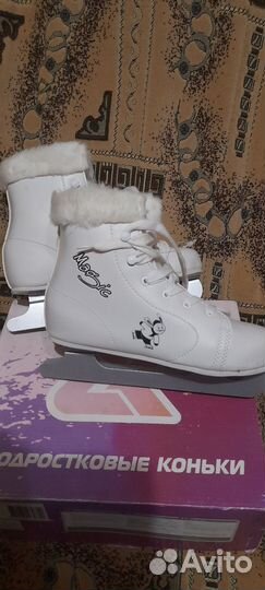 Коньки детские двухполозные