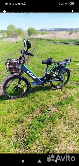 Электровелосипед Eltreco Green city e-alfa new