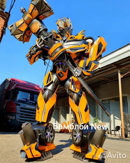 Шоу Роботов трансформер Бамблби, Оптимус, аниматор