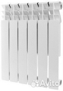 Радиатор алюминиевый rommer Plus 500/100 4 секции