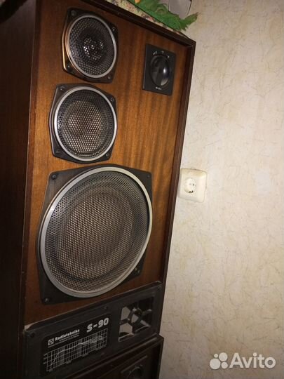 Колонки радиотехника s90 с усилителем