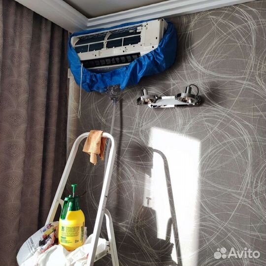 Заправка кондиционера, обслуживание,чистка