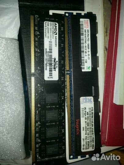 Оперативная память DDR-3 4 Gb 1333 Mhz 1600 Mhz, H