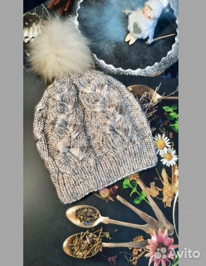 Шапка вязаная