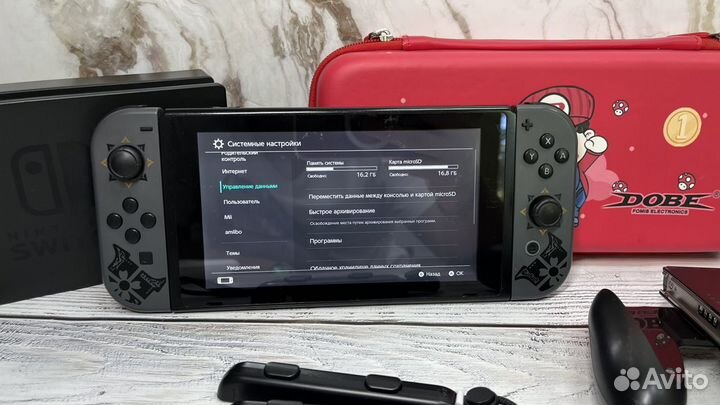 Игровая приставка nintendo switch с играми