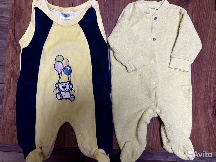 Комбинезоны на новорожденного 56