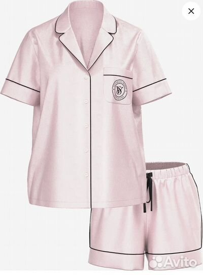 Пижама с шиммером Victoria Secret оригинал L