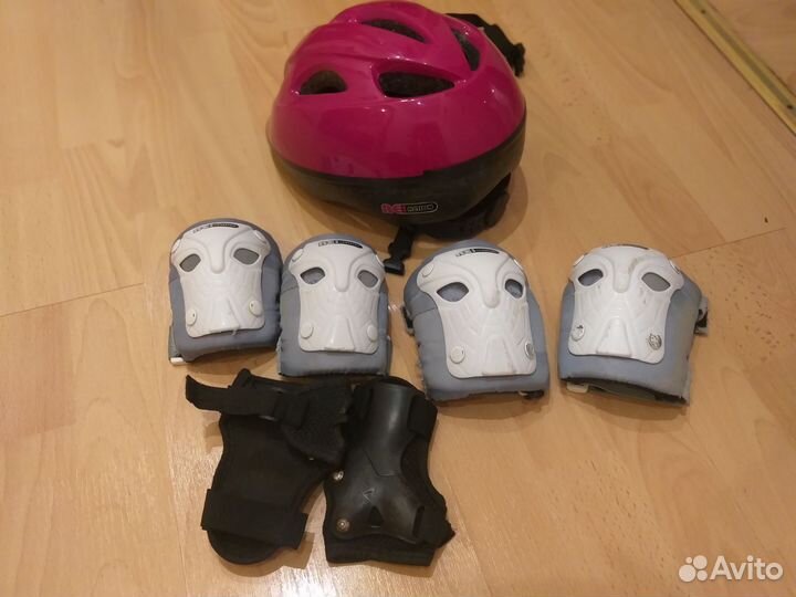 Ролики+ набор защиты и шлем