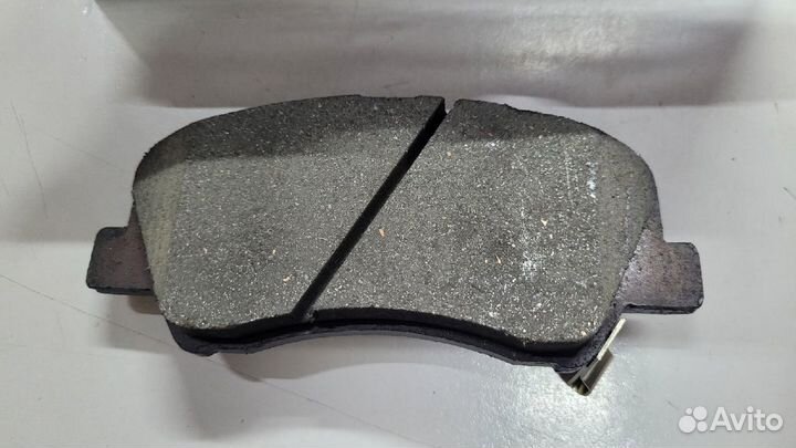 Колодки тормозные.Solaris Rio с 2017 года.С дыркам