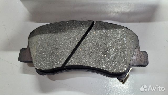 Колодки тормозные.Solaris Rio с 2017 года.С дыркам