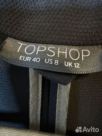 Topshop стильная удлиненная жилетка офис