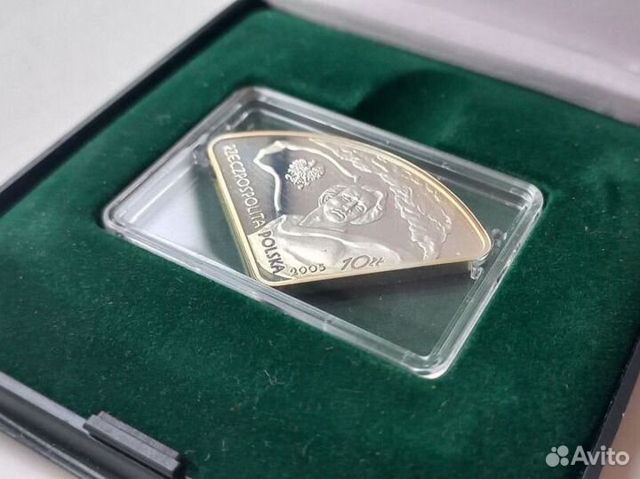 10 злотых 2005 (Польша, серебро)
