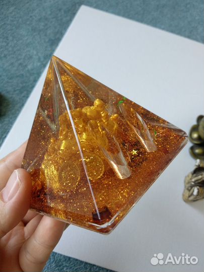 Фигурки статуэтки сувениры Жаба Хотей Нэцкэ