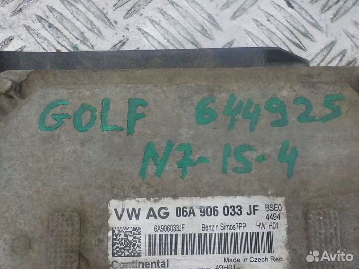 Блок управления двигателем Volkswagen Golf VI 2008