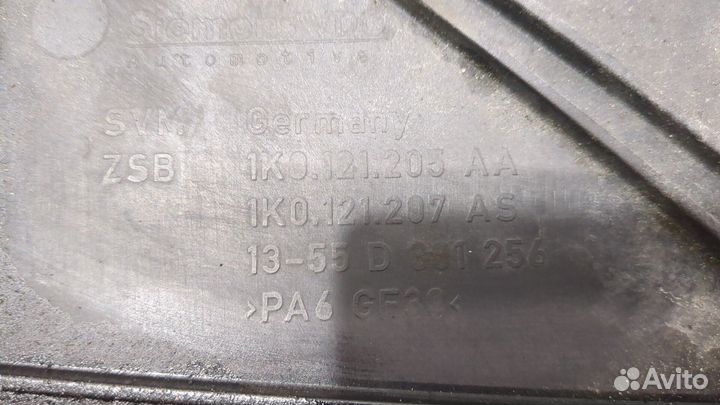 Вентилятор радиатора Seat Altea, 2009