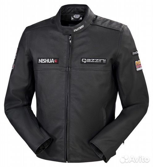 Мотокуртка кожаная Fastway размер 58 XXL