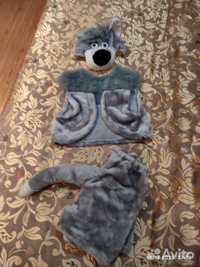 Новогодний костюм волка