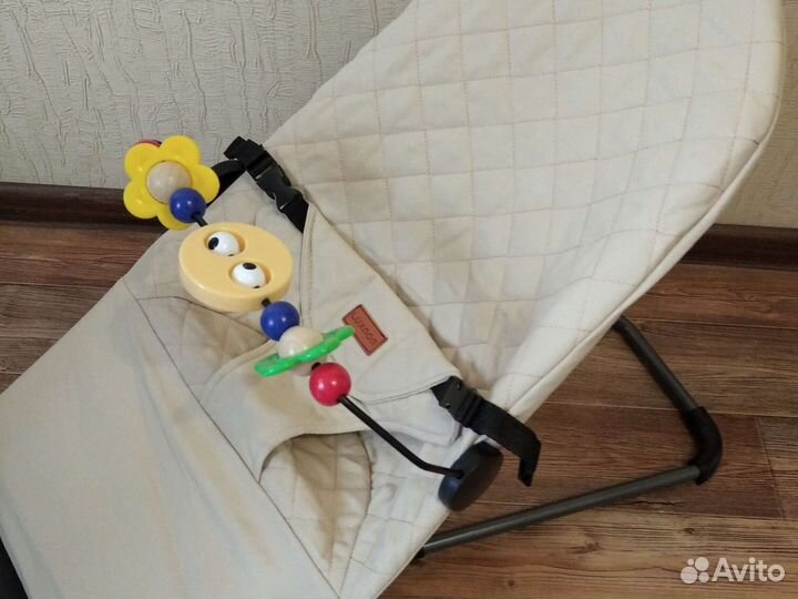 Шезлонг новый Luxmom