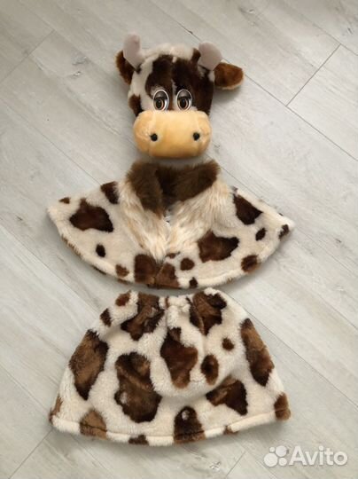 Новогодний костюм коровки