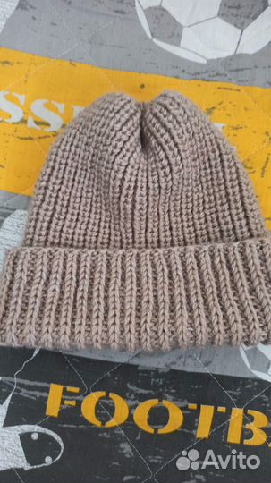 Шапка вязаная женская 58-60