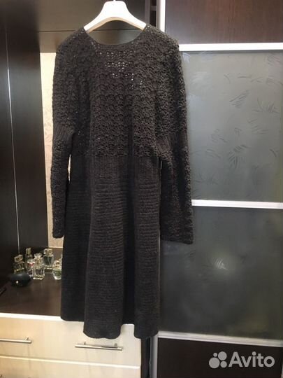 Вязанное платье