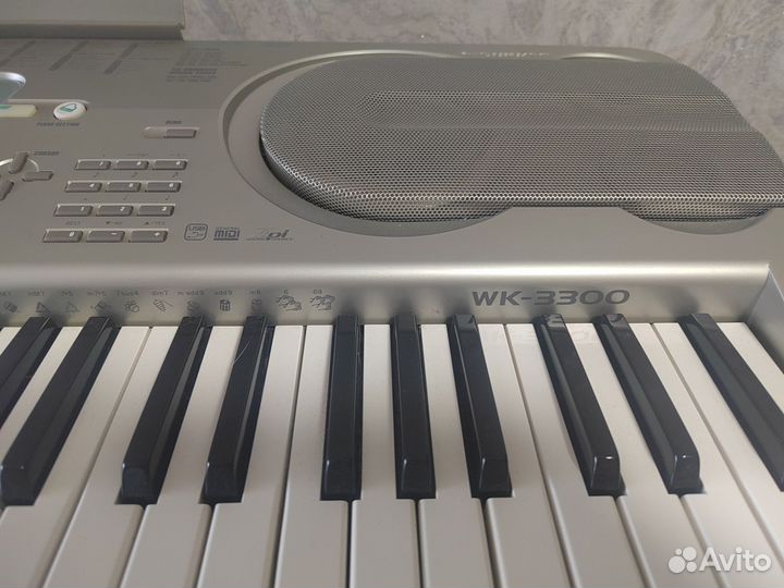 Синтезатор casio wk 3300
