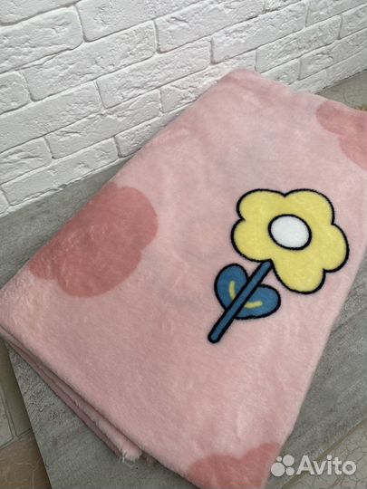 Плед детский плюшевый