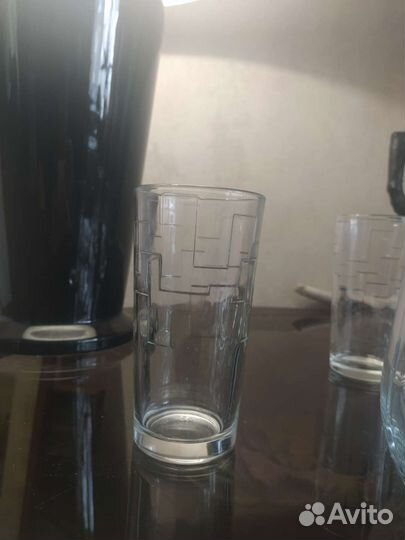 Кувшин+стаканы стекло