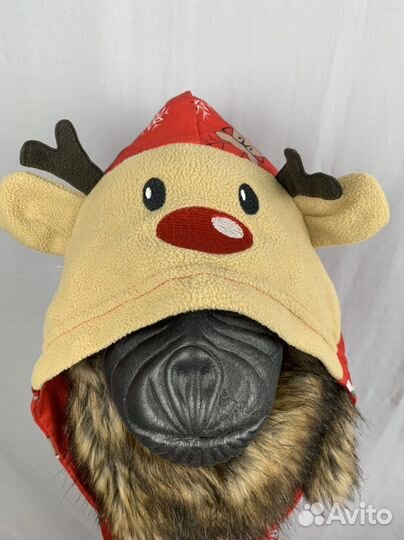 Пижама кигуруми с новогодними оленями