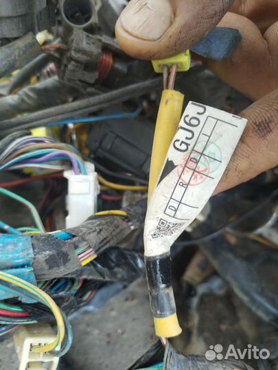 Проводка мазда6/mazda6 GG 2l 2003г ат левый руль