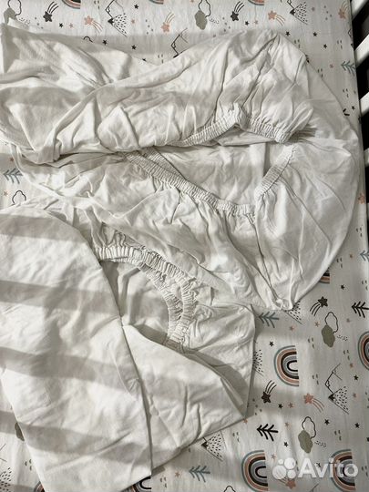 Простынь детская на резинке