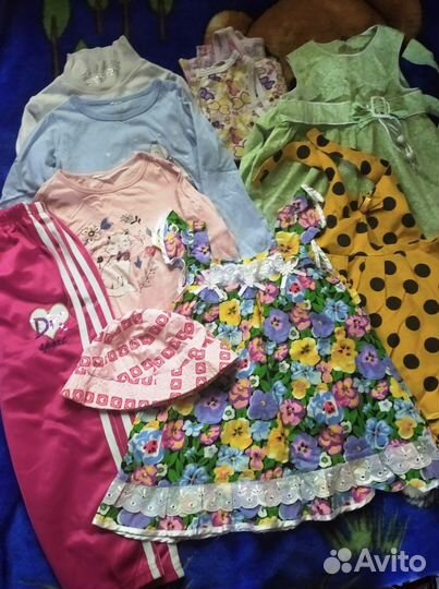 Для девочки пакетом 110-116
