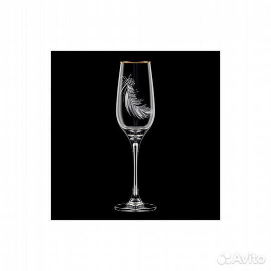 Набор 6 бокалов 210 мл Перо