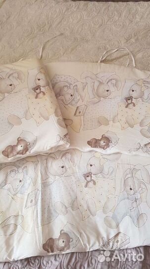 Бортики в кроватку