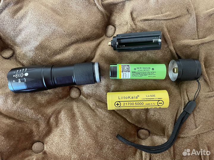 Фонарь - прожектор с зумом (увеличением пятна)