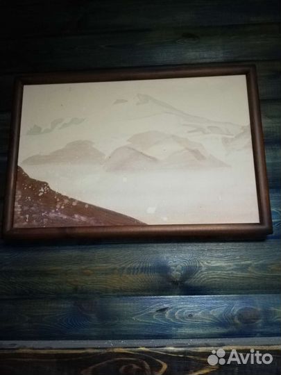 Картина Н. К. Рерих. Эльбрус