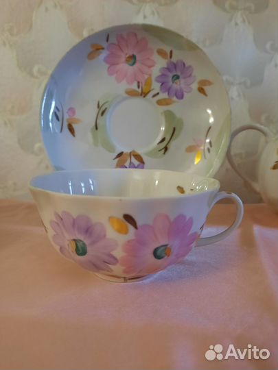 Сливочник,чайные пары Дулево