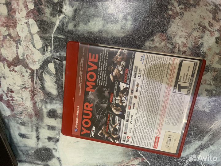 Диски на ps3 ufc 3