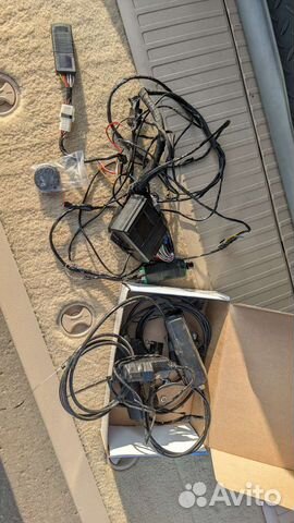 Сигнализация автолокатор б/у с замками капота