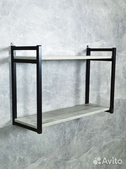 Полка настенная в стиле лофт