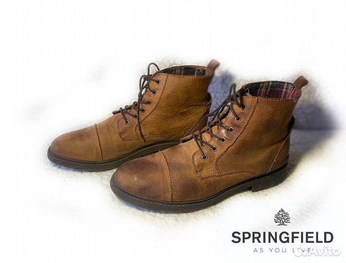 Ботинки Springfield original натуральная кожа
