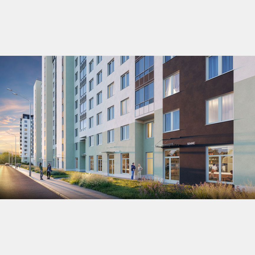 3-к. квартира, 73,9 м², 2/12 эт.